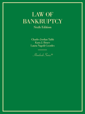 cover image of Law of Bankruptcy